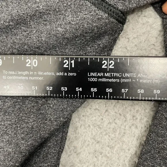 Lululemon Prepost Jacket Men L Gray Mock Neck Athlesuire Full Zip - Picture 10 of 12